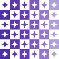 Purple 4 point star. 4 point star pattern. 4 point star pattern background. 4 point star background. Seamless pattern. for backdrop, decoration, Gift wrapping vector