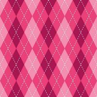 Pink argyle pattern. Argyle vector pattern. Argyle pattern. Seamless geometric pattern for clothing, wrapping paper, backdrop, background, gift card, sweater.