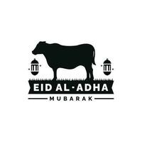 eid Alabama adha ilustración. idul adha ilustración diseño vector