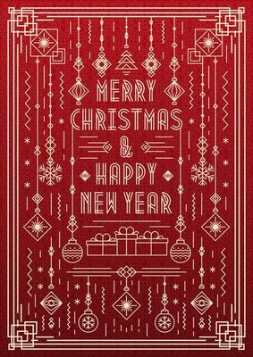 Merry Christmas and Happy New Year poster