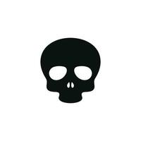 Skull icon isolated on white background vector