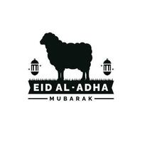 Eid Al Adha illustration. Idul Adha illustration design vector