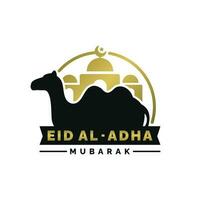 Eid Al Adha illustration. Idul Adha illustration design vector