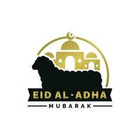 Eid Al Adha illustration. Idul Adha illustration design vector