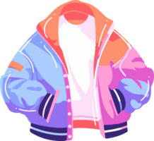 teenage jacket in flat style isolated on background png