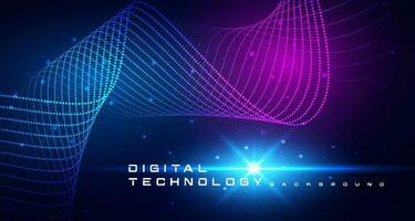 Digital technology speed internet network connection blue purple background, cyber information, abstract speed connect communication, innovation metaverse futuristic tech, Ai big data, illustration 3d vector