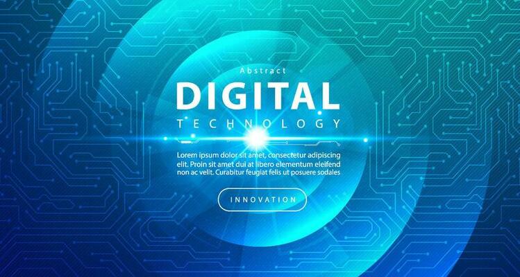 Digital technology speed connect blue green background, cyber nano information, abstract communication, innovation future tech data, internet network connection, Ai big data, line dot illustration 3d