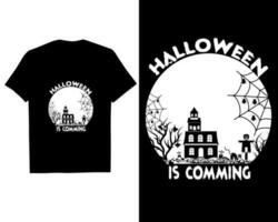 Halloween t shirt, vector