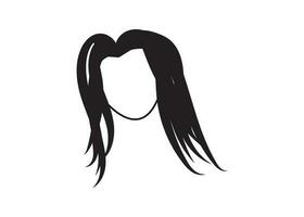 hair icon design vector