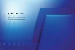 blue gradient abstract background design vector