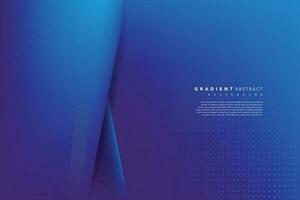 blue gradient abstract background design vector