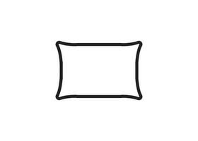 pillow icon design vector