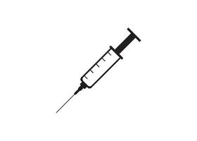 syringe icon design template vector isolated