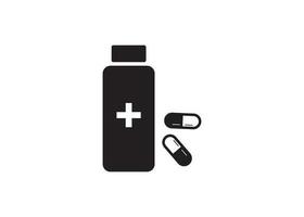 drug icon design template vector