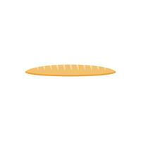 bread flat design vector illustration isolated on white background