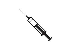 syringe icon design template vector isolated