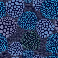 Seamless spotted pattern. Geometric background with colorful dots. Trendy flat mottled and dotted texture. vector