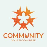 Community, network and social icon vector