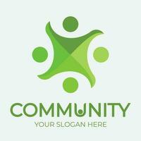 Community, network and social icon vector