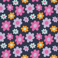 Floral pattern. Floral seamless patter. Flower seamless pattern. Spring background vector