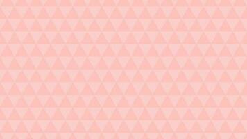 Vector illustration pink triangle geometric wave seamless pattern