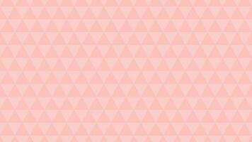 Vector illustration pink triangle geometric wave seamless pattern