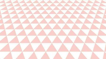 Vector illustration pink triangle geometric wave seamless pattern