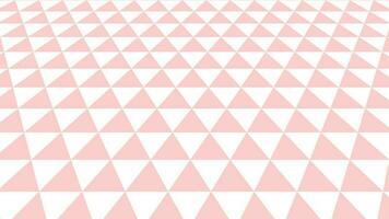 Vector illustration pink triangle geometric wave seamless pattern