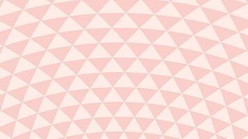 vector ilustración rosado triángulo geométrico ola sin costura modelo