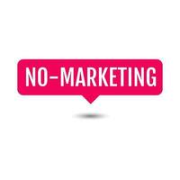 No marketing business call out icon label sign design vector