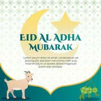 Instagram Template Good for eid al adha event vector