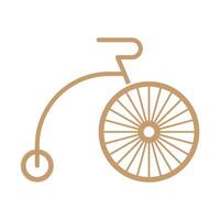 Bicycle logo icon design vector