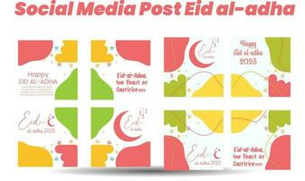 Eid al adha 2023 background design vector