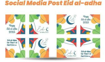 eid Alabama adha 2023 antecedentes diseño vector