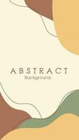 modern abstract greend and orange clasic background vector