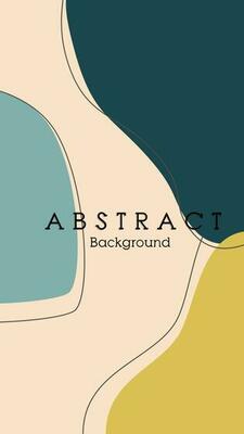 modern abstract greend and orange clasic background