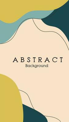 modern abstract greend and orange clasic background