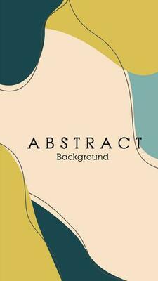 modern abstract greend and orange clasic background