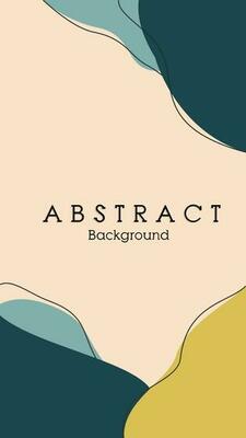 modern abstract greend and orange clasic background