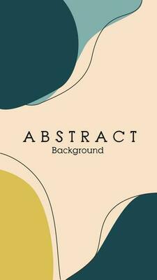 modern abstract greend and orange clasic background