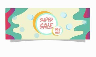 Summer Sale minimalist square banner template. Suitable for social media posts, flyer,backgroud and web internet ads vector