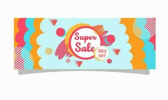 Summer Sale minimalist square banner template. Suitable for social media posts, flyer,backgroud and web internet ads vector