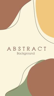 modern abstract greend and orange clasic background