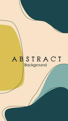 modern abstract greend and orange clasic background