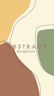 modern abstract greend and orange clasic background