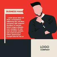 vector design. business social media template