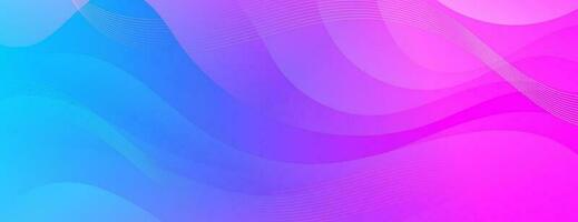 Adobe Illustrator ArtworkAbstract Gradient purple blue liquid Wave Background vector