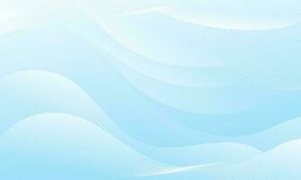 Abstract Gradient blue liquid Wave Background vector