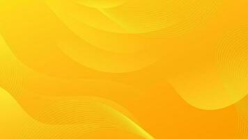 Abstract Gradient yellow orange liquid Wave Background vector