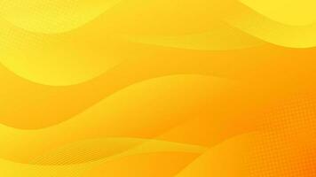 Abstract Gradient yellow liquid Wave Background vector